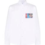 Hvide KENZO Casual fit skjorter i Bomuld Størrelse XXL til Herrer på udsalg 