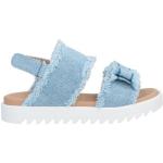 Blå Ferragamo Sommer Sandaler med velcro Med velcro Størrelse 28 til Piger 