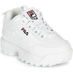 Hvide Fila Disruptor Chunky Sneakers Hælhøjde op til 3 cm Størrelse 19 til Børn 