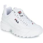 Hvide Fila Disruptor Chunky Sneakers Hælhøjde op til 3 cm Størrelse 41 til Herrer på udsalg 