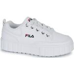 Hvide Fila Sandblast Sneakers Hælhøjde 3 - 5 cm Størrelse 29 til Børn på udsalg 