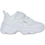 Hvide Fila Strada Sneakers med velcro Med velcro Størrelse 27 til Piger 