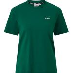 Fila Økologiske Bæredygtige T-shirts med tryk i Bomuld med korte ærmer Størrelse XL til Damer 