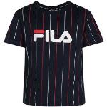 Sorte Fila T-shirts Størrelse XL med Striber til Herrer 