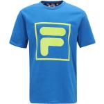 Blå Fila T-shirts i Bomuld Størrelse XL 
