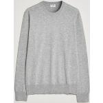 Grå Filippa K Cotton Merino Økologiske Bæredygtige Sweaters i Bomuld Størrelse XL til Herrer 
