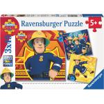 Fireman Sam Call Sam In Danger 3X49P Toys Puzzles And Games Puzzles Classic Puzzles Multi/patterned Ravensburger