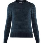 Blå Casual FJÄLLRÄVEN Økologiske Sweaters i Uld Størrelse XL til Damer på udsalg 