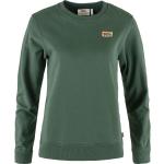 Grønne FJÄLLRÄVEN Økologiske Bæredygtige Sweaters i Bomuld Størrelse XL til Damer 