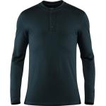 Blå FJÄLLRÄVEN Singi Langærmede t-shirts i Merino Med lange ærmer Størrelse XL 