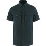 Blå FJÄLLRÄVEN Abisko Sommer Kortærmede skjorter med korte ærmer Størrelse XL 