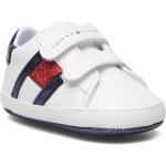 Hvide Tommy Hilfiger Sneakers med velcro Med velcro 