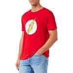 Flash Herren Logo T-Shirt, rot, X-Large