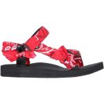 Røde Sommer Sandaler med velcro Med velcro Størrelse 41 med Paisley til Damer 