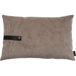 Fløjl Pudebetræk Home Textiles Cushions & Blankets Cushion Covers Beige Louise Smærup