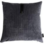Fløjl Pudebetræk Home Textiles Cushions & Blankets Cushion Covers Grey Louise Smærup