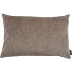 Fløjl Pudebetræk Uden Strop Home Textiles Cushions & Blankets Cushion Covers Brown Louise Smærup