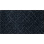 Floormat Polyamide, 120X67 Cm, Leaves Design Home Textiles Rugs & Carpets Door Mats Grå Tica Copenhagen