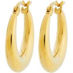 Flow Hoops S Gold Accessories Jewellery Earrings Hoops Gold Edblad