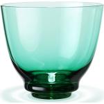 Flow Vandglas 35 Cl Emerald Green Home Tableware Glass Drinking Glass Green Holmegaard
