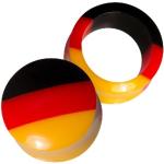 Fly Style® – 1 Set of Flesh Tunnel/Plug – Germany Flag