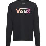 "Flying V Ls Sun Shirt Sport T-shirts Long-sleeved T-Skjorte Black VANS"