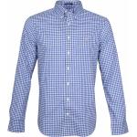 Blå Gant Gingham skjorter i Bomuld Størrelse 3 XL til Herrer 