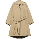 Beige Balenciaga Vinter Trench coats i Bomuld Størrelse XL til Damer på udsalg 