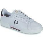 Fred Perry B722 LEATHER Sneakers Hvid