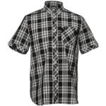 Sorte Fred Perry Kortærmede skjorter i Bomuld Button down med korte ærmer Størrelse XL til Herrer 