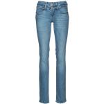 Blå FREEMAN T. PORTER Straight leg jeans Størrelse XL til Damer på udsalg 