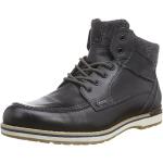 Fretz Men Cooper Short Shaft Winter Boots, Men’s Gore-Tex Winter Shoes, Non-Slip Profile Sole, Elegant Cow Leather, 100% Waterproof and Warm, Available in UK Sizes 7-13.5, Also Available in Plus Sizes - Black - 41 EU
