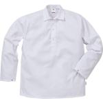 Hvide Fristads Langærmede skjorter i Polyester Størrelse XL til Herrer på udsalg 