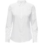 Hvide Fransa Langærmede skjorter i Bomuld Med lange ærmer Størrelse XL 