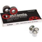 FunTomia 32 pieces 608 2RS ABEC-9 MACH1 racing ball bearings + spacer e.g. for inline skates, skateboards, rollerblades, waveboards and longboards