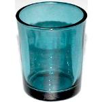 Blå Stearinlys i Glas på udsalg 