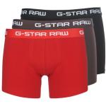 Flerfarvede Klassiske G-Star Raw Boksershorts Størrelse XL 3 stk til Herrer på udsalg 