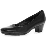 Sorte Gabor Comfort Højhælede sko i Læder Hælhøjde 3 - 5 cm Størrelse 38 til Damer på udsalg 