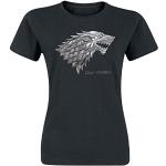 Sorte Game of Thrones T-shirts i Bomuld Størrelse XL til Damer 