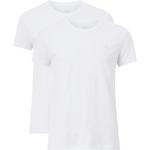 Hvide Gant T-shirts med rund hals i Bomuld med rund udskæring Størrelse XXL 2 stk til Herrer 
