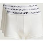 Hvide Gant Boksershorts i Bomuld Størrelse XL 3 stk til Herrer 