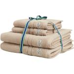 Sølvfarvede Gant Premium Økologiske Bæredygtige Håndklæder i Bomuld 50x70 2 stk 