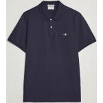 Blå Gant Kortærmede polo shirts med korte ærmer Størrelse XL til Herrer 