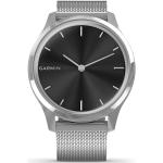 Garmin Vivomove Luxe smartwatch armbåndsur i stål med meshlænke