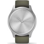 Garmin Vivomove Style smartwatch armbåndsur i aluminium med mos grøn silikonerem