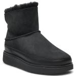 Gen-Ff Mini Double-Faced Shearling Boots Shoes Wintershoes Black FitFlop
