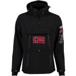 Sorte Geographical Norway Softshell jakker i Softshell Størrelse XL til Herrer på udsalg 