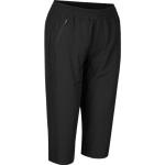 Sorte Capri bukser i Polyester Størrelse XL med Stretch til Damer 