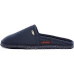 Giesswein Villach Unisex Slippers, Flexible Slippers, Mules for Men & Women, Cosy Slippers Made of Cotton, Barefoot Feeling, Lightweight Shoes For At Home (Villach) - Dk Blue, size: 40 EU
