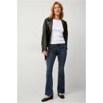 Gina Tricot Lavtaljede jeans i Bomuld Størrelse XL til Damer 